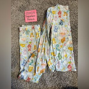 Posh peanut care bars pajama set VGUC.  Size 5-6T